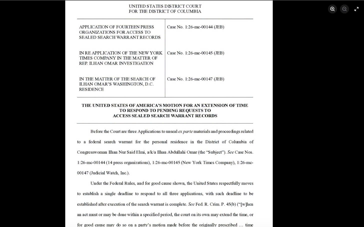 A DEVASTATING BOMBSHELL? — A New DOJ Filing Raises Fresh Questions About Ilhan Omar’s Identity as a Long-Running Marriage Allegation Resurfaces