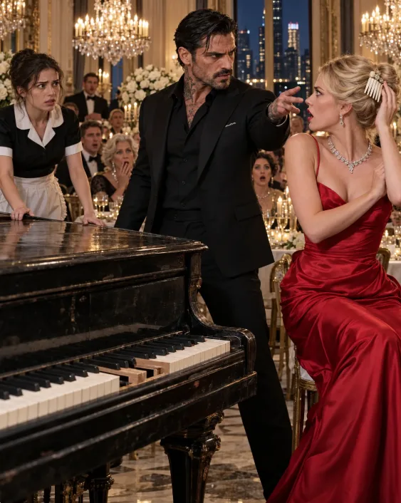 The mafia boss’s fiancée turned six keys from his dead mother’s piano into her bridal comb—but when Luca counted the keyboard again, he quietly said, “There are seven missing.”