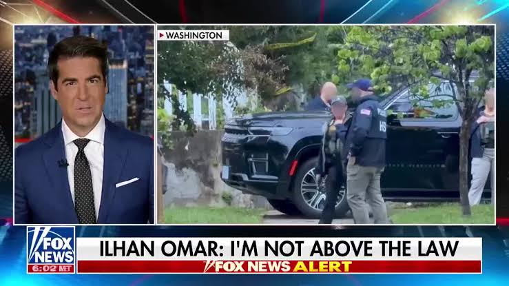 Jesse Watters Highlights Media Inquiries into Rep. Ilhan Omar’s Records, Warrants, and Campaign Finances