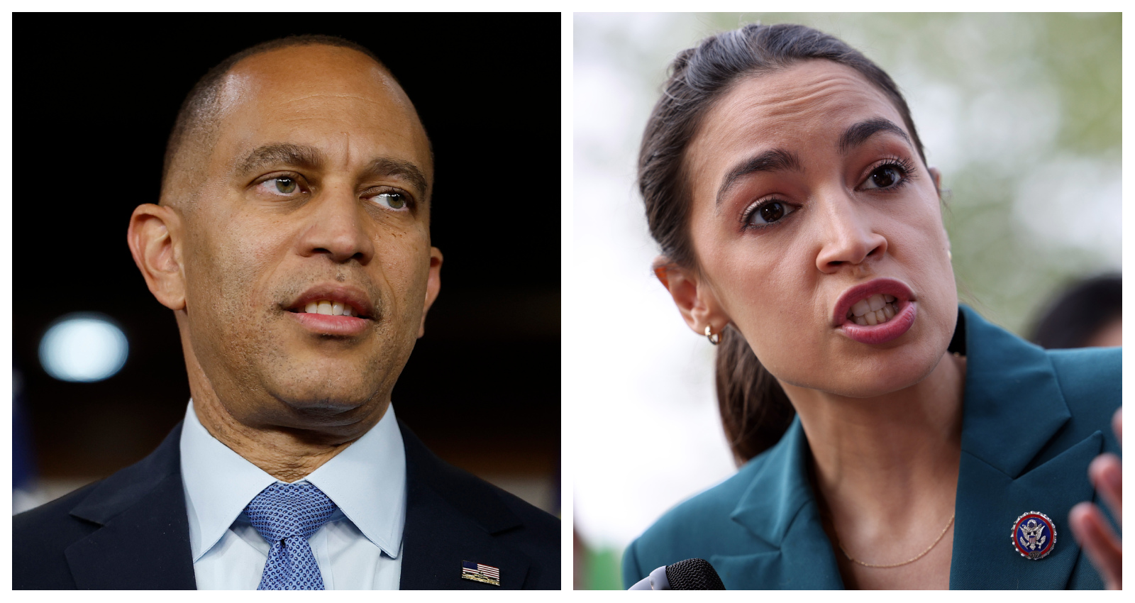 "🔥 DEMOCRAT CIVIL WAR! — AOC'S 'NEW SQUAD' PUTS HAKEEM JEFFRIES ON NOTICE!"