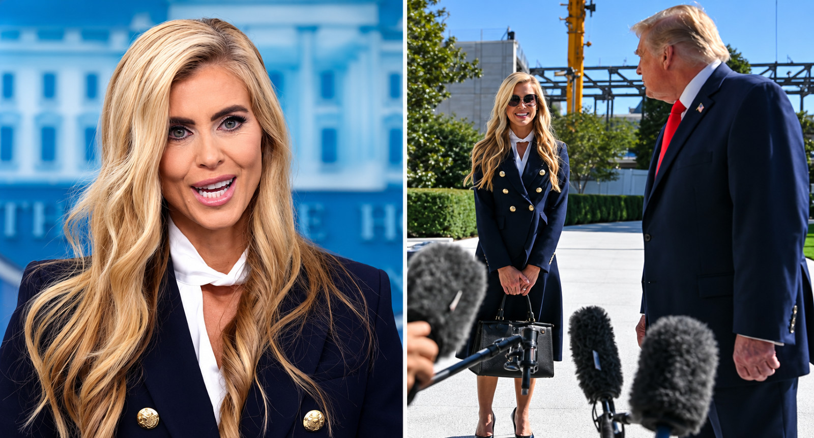 "🚨 WHITE HOUSE SHOCKER! — NO ONE EXPECTED THIS: THE INSANE UPDATE ON TRUMP'S NEW PRESS SECRETARY ON DAY 2!"