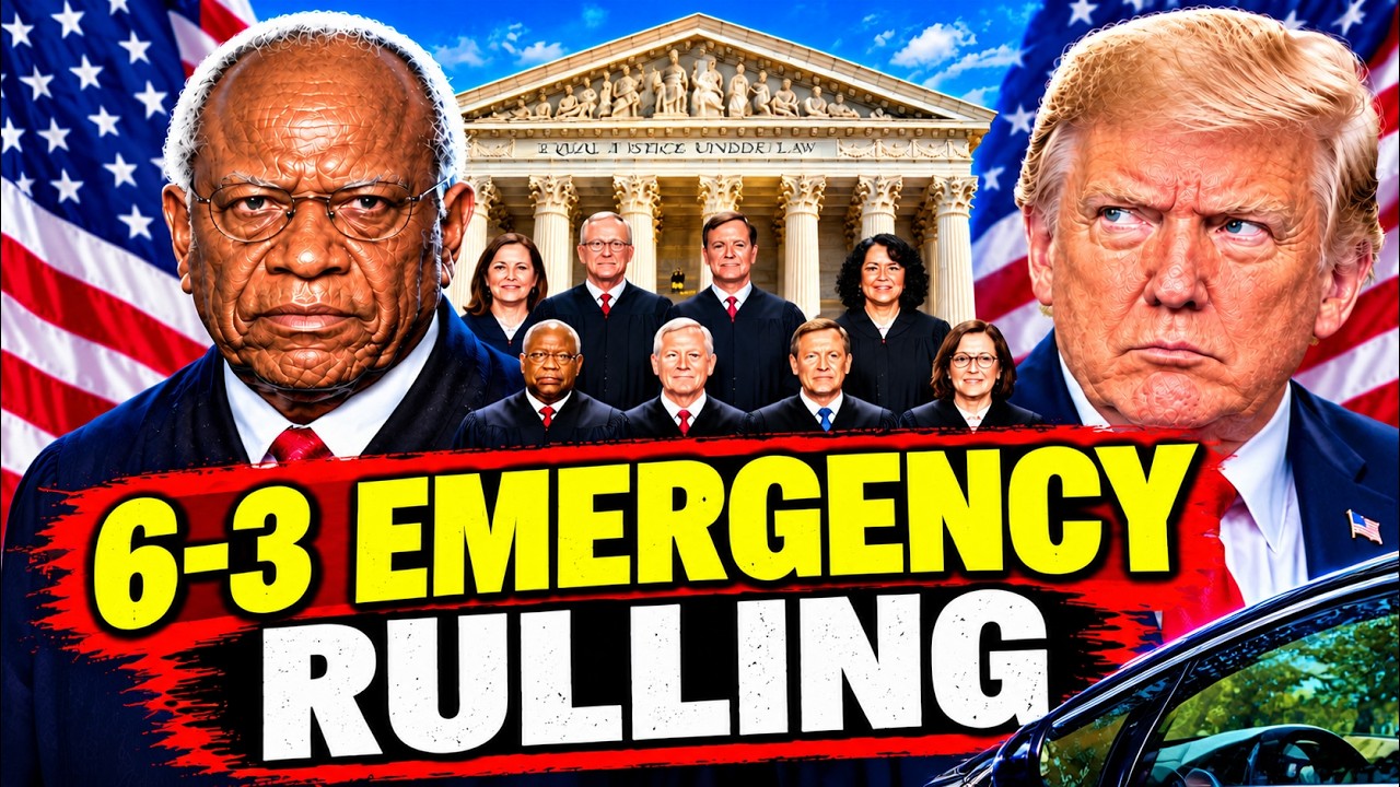 "🔥 LEGAL EARTHQUAKE! — THE INSANE 6-3 EMERGENCY SUPREME COURT RULING THAT ROCKS AMERICA!"