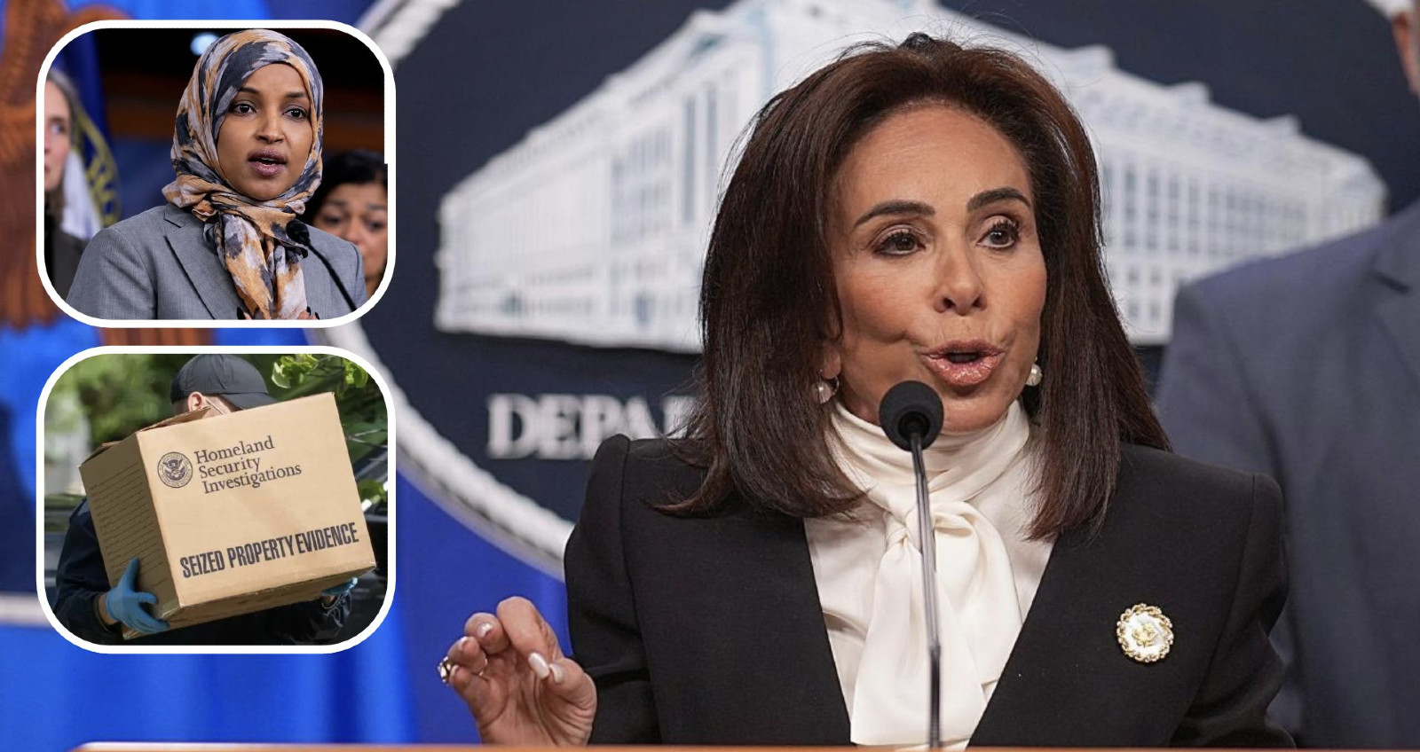 "🚨 POLITICAL SHOCKER! — JEANINE PIRRO FOUND THE SMOKING GUN AS ILHAN OMAR IS BROUGHT IN!"