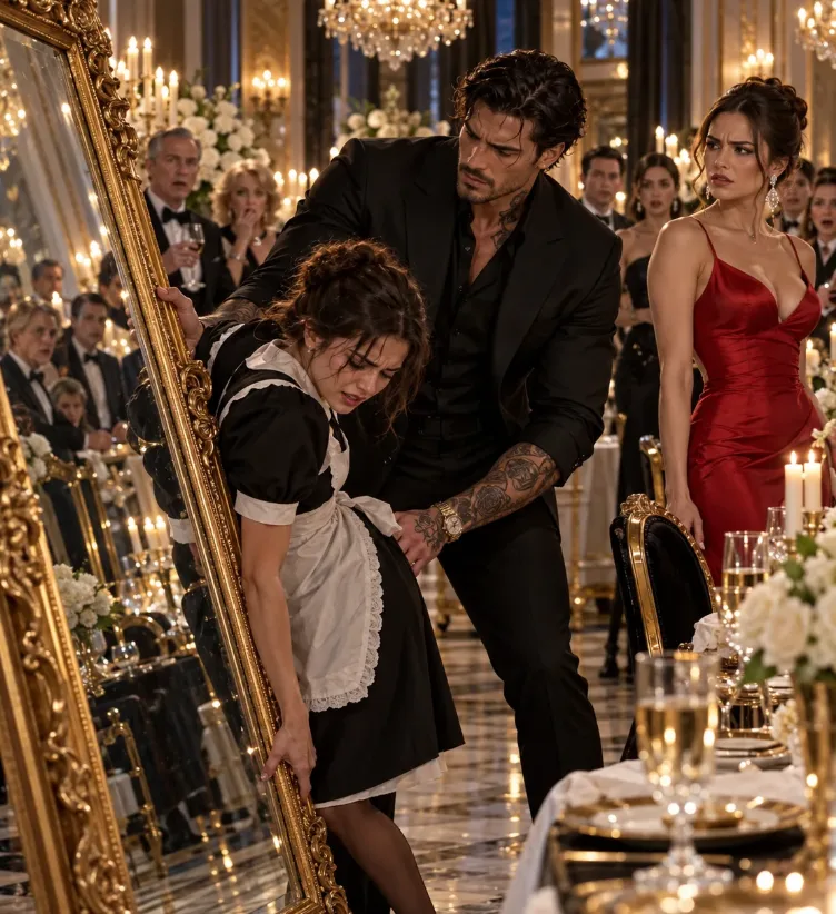THE MAFIA BOSS WATCHED ME STRUGGLE TO CARRY A GIANT MIRROR THROUGH HIS ENGAGEMENT DINNER—THEN HIS FIANCÉE EXPLAINED MY INJURY BEFORE HE HAD EVEN ASKED WHAT HAPPENED.