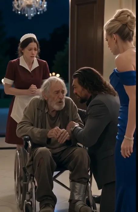 THE MAFIA BOSS’S FIANCÉE ORDERED ME TO THROW A HOMELESS OLD MAN OUT OF THEIR ENGAGEMENT PARTY—THEN LUCA SAW HIM AND DROPPED TO HIS KNEES.