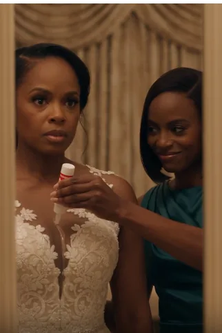 The glue running down my wedding gown should have been the worst moment of my life.