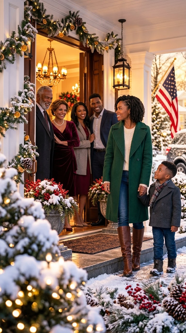 ON THANKSGIVING, MY PARENTS THREW ME AND MY 4-YEAR-OLD SON INTO THE SNOW—TWO HOURS LATER, AN ATTORNEY KNOCKED WITH MY FATHER’S SIGNATURE AND TOLD THEM TO GET OUT OF MY HOUSE