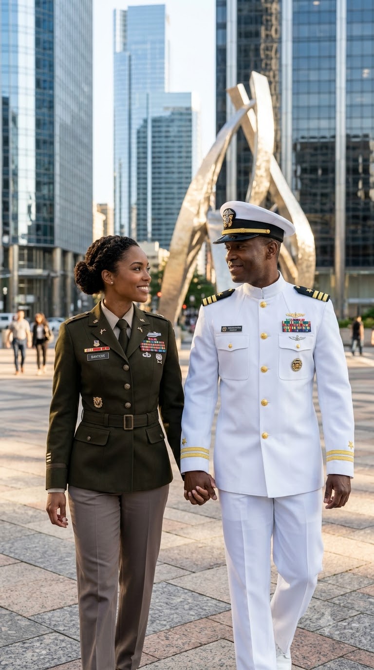 My Husband Let His Mother Call Me a Freeloader at His Military Promotion—Then His Commander Saluted Me and the Contractor Beside Him Tried to Leave