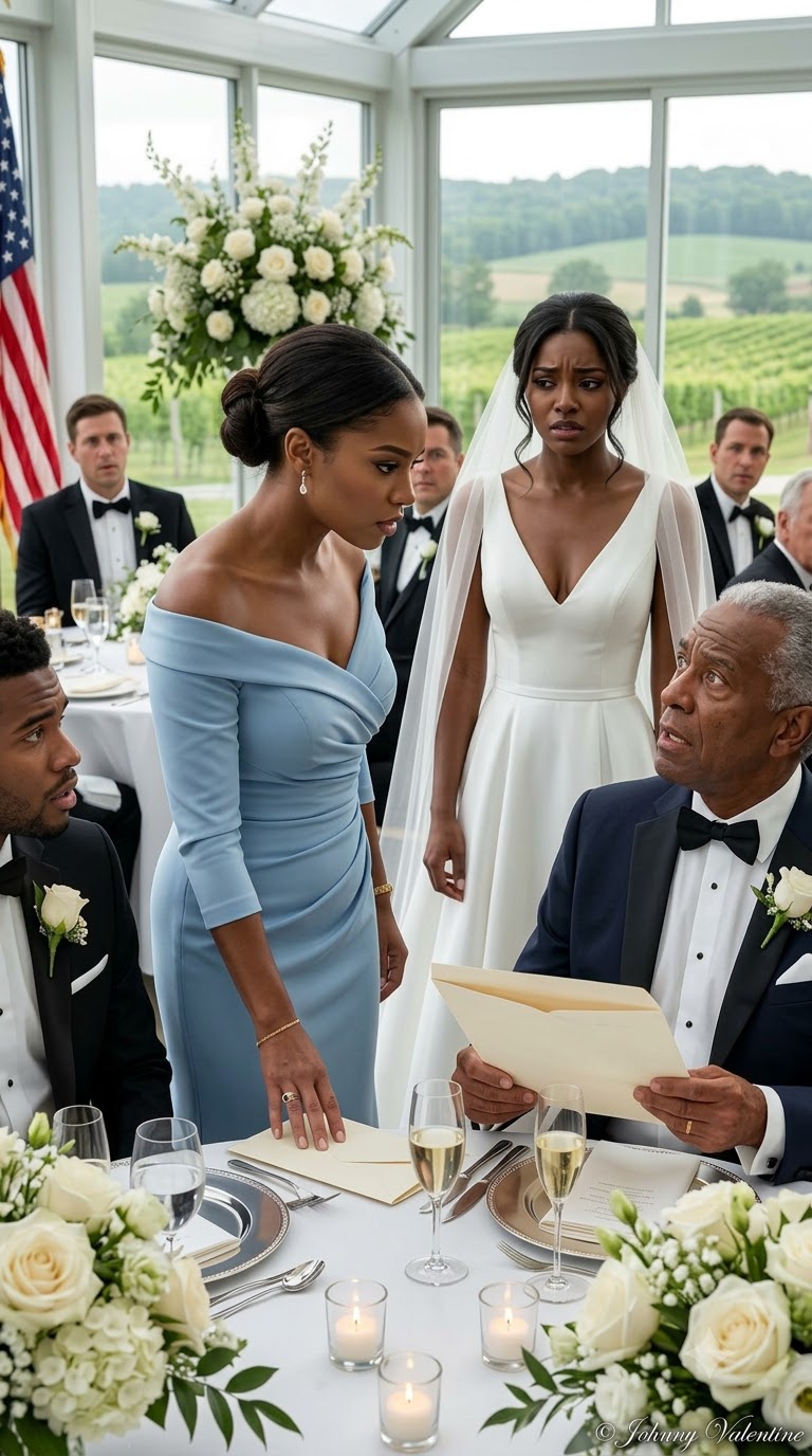 MY SON’S BRIDE MOCKED ME AT THEIR LUXURY WEDDING AND SAID, “SHE’S NOT USED TO PLACES LIKE THIS”—THEN HER FATHER OPENED MY ENVELOPE AND STOPPED SMILING
