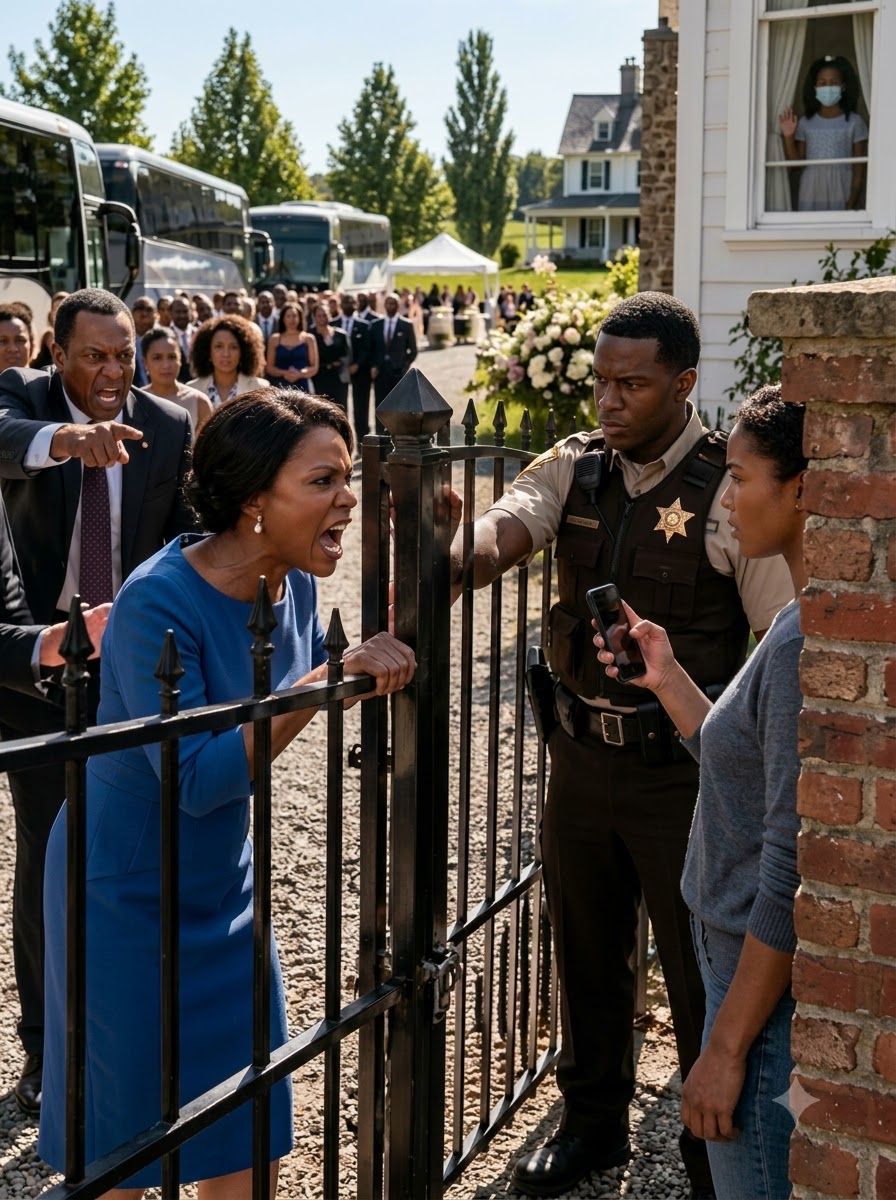 MY PARENTS TOLD ME TO LOCK MY DAUGHTER UPSTAIRS FOR THEIR 40TH ANNIVERSARY—THEN THE SHERIFF WAITED AT MY GATE