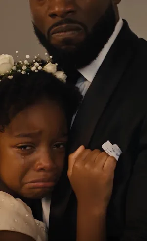 TEN MINUTES BEFORE HIS WEDDING, HIS 7-YEAR-OLD DAUGHTER HANDED HIM A NOTE—WHAT THE BRIDE HAD PLANNED FOR MONDAY ENDED THE CEREMONY