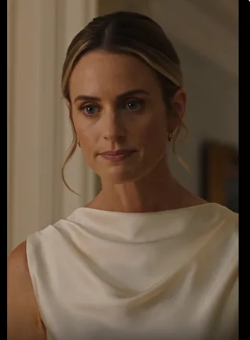 Create a cinematic 60–90 second vertical family-thriller drama at a luxurious mansion outside Greenwich, Connecticut, on the morning of an extravagant wedding.