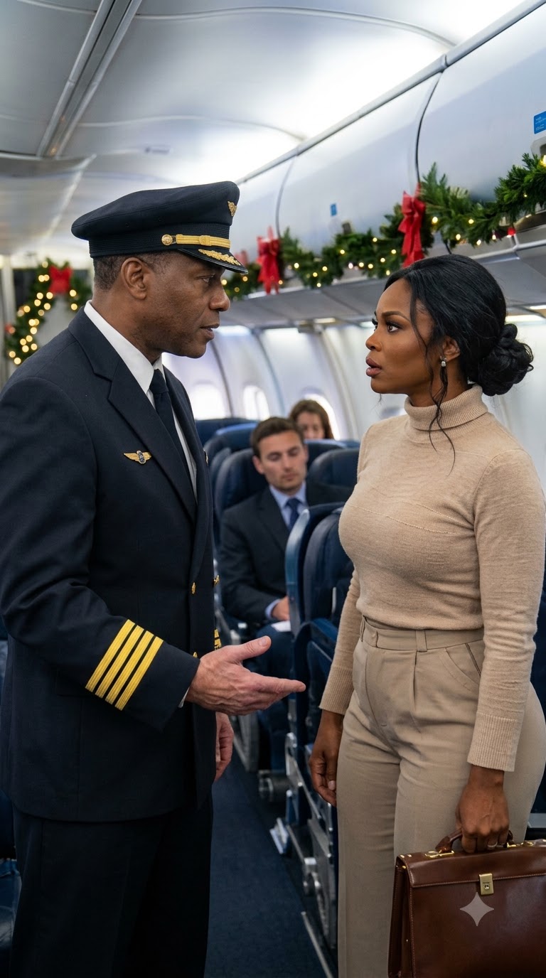 The Pilot Ordered a Black Woman Out of First Class on Christmas Eve—Then Learned She Owned the Airline