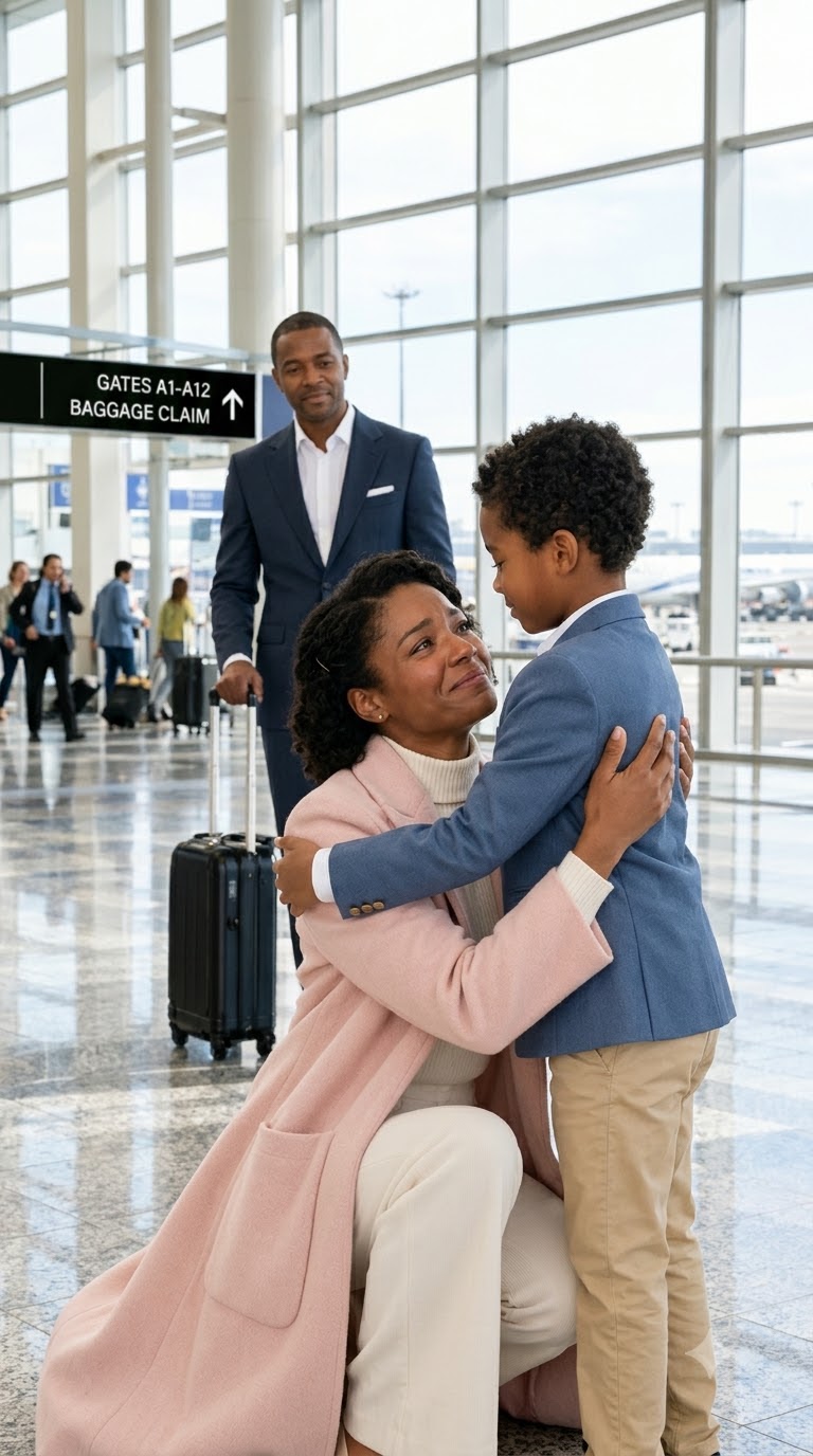 My 8-Year-Old Son Chose His Millionaire Dad in Court—Then Secretly Gave Me a Black Card Linked to $3.8 Million and Whispered, “Mom, He's Going to Kill Us.”