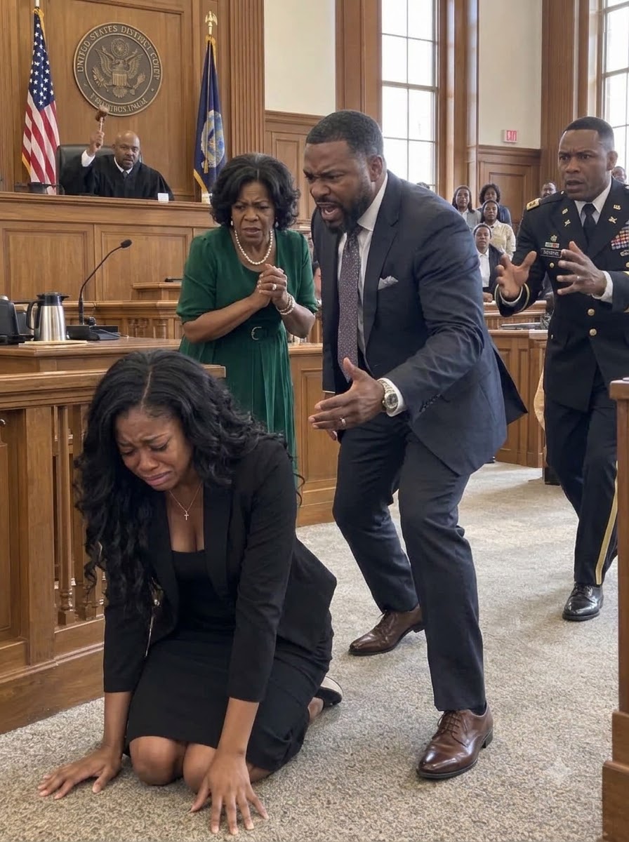 My Husband Called Me a Liar in Court—Until a Military Colonel Saw Me Collapse and Exposed the Truth