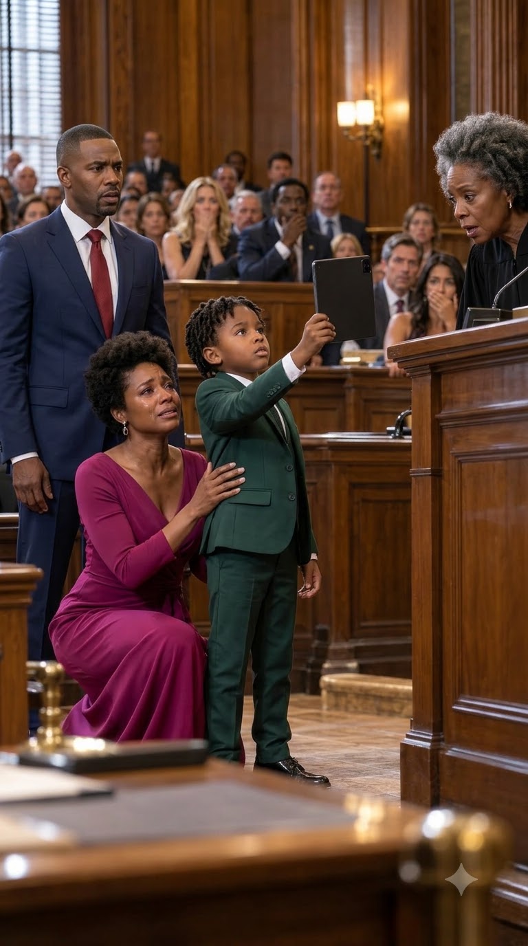 My Husband Filed for Divorce to Take Everything—But Our Six-Year-Old Son Asked the Judge to Play One Secret Video