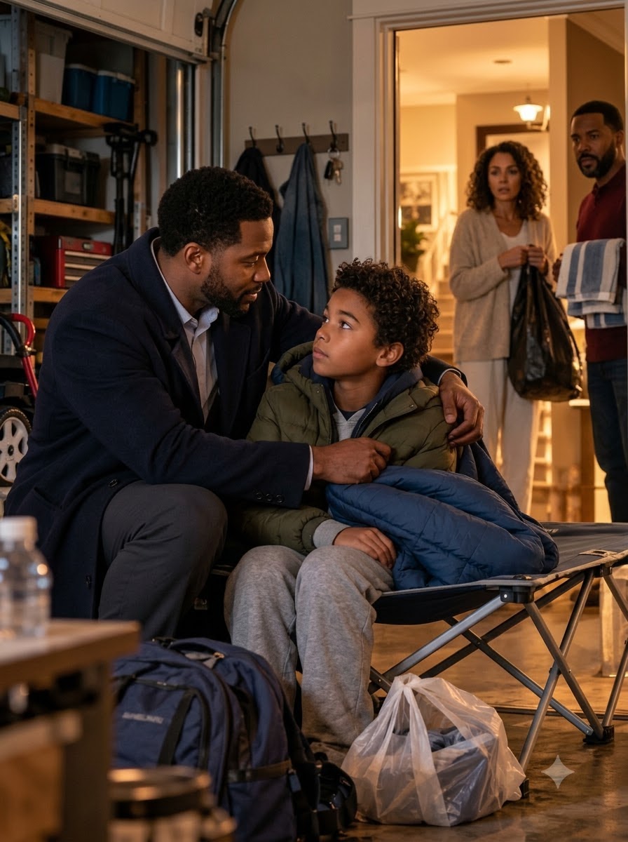 I Came Home 2 Days Early and Found My 13-Year-Old Son Freezing in the Garage—Then Strangers Walked Out of His Bedroom