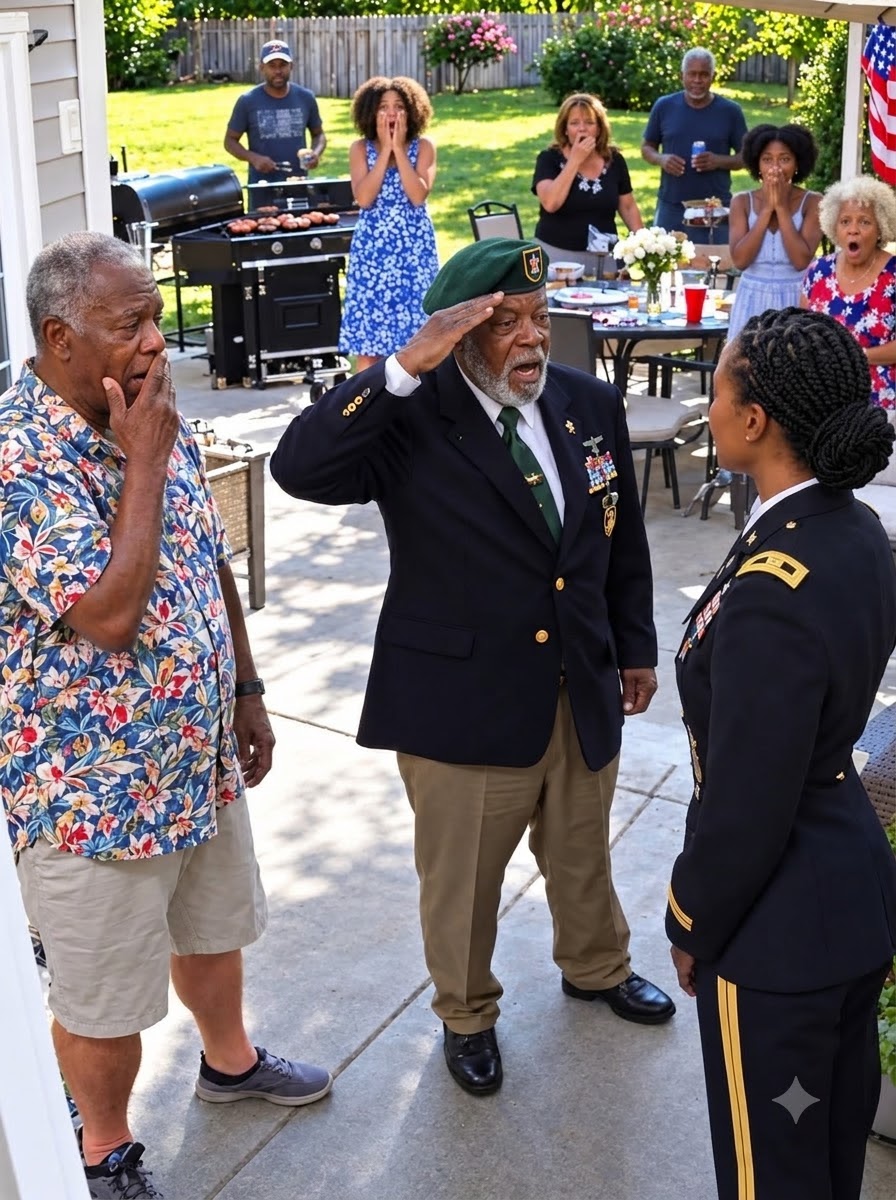 My Father Ordered Me to Remove My Army Uniform—Then His Green Beret Brother Saw My Patch, Saluted Me, and Whispered “VIPER”
