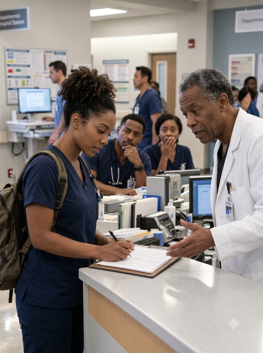 THE CHIEF SURGEON HUMILIATED A NEW NURSE WITH A GERMAN TEST—BUT WHEN A GERMAN WARSHIP’S CREW COLLAPSED IN HIS ER, HER WARNING EXPOSED HIS DEADLY MISTAKE AND LEFT THE ENTIRE HOSPITAL SPEECHLESS!