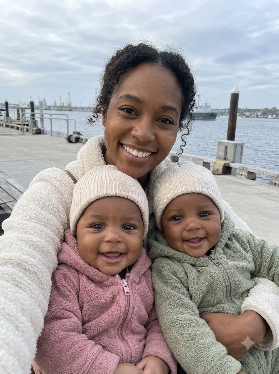 I Surprised My Husband at the Port With Our Newborn Twins—Then Caught Him Kissing His Mistress and Said, “Look to Your Right”