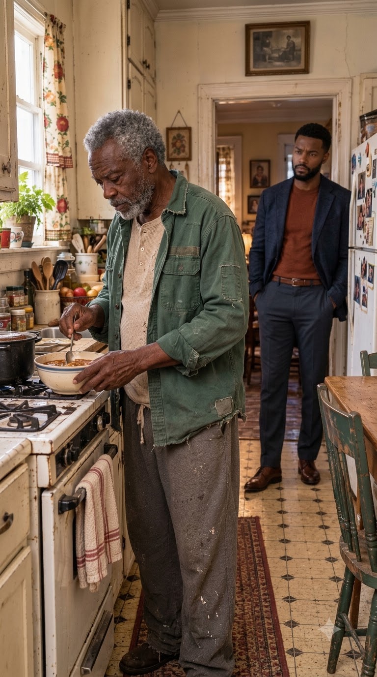 My Millionaire Son Asked About the $8,000 His Wife Sent Me Every Month—Then He Found Me Waiting in Line at a Food Pantry