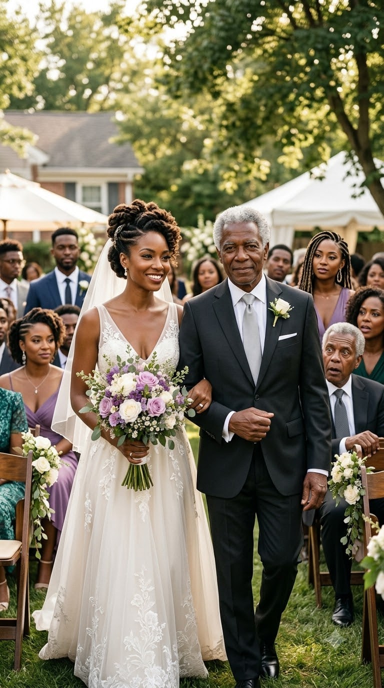 My Dad Refused to Walk Me Down the Aisle Because My Sister Was Jealous—Then He Saw Who Took His Place at My Wedding