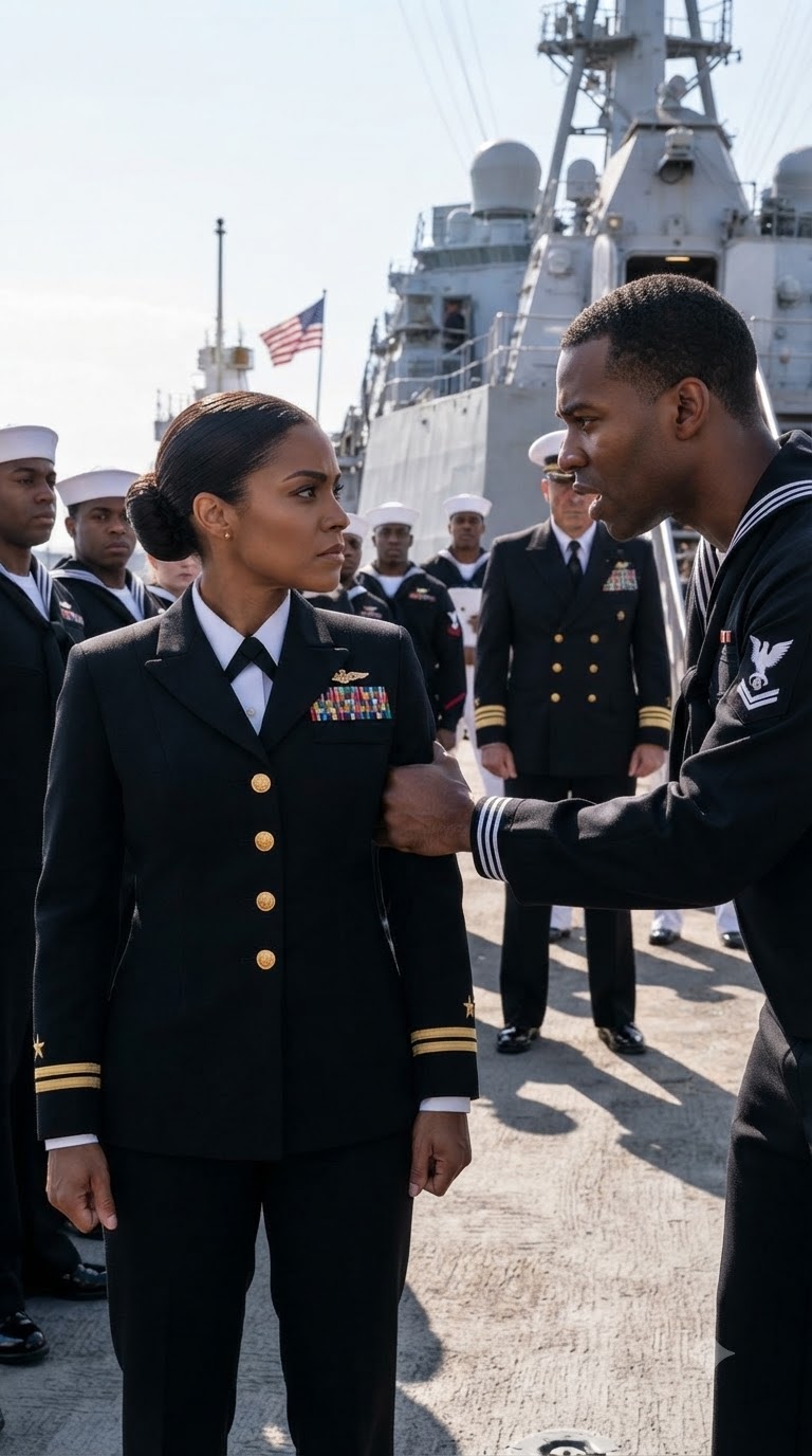 My Brother Mocked My Navy Uniform in Front of His Entire Crew—Then His Admiral Said Five Words That Made Him Go Silent