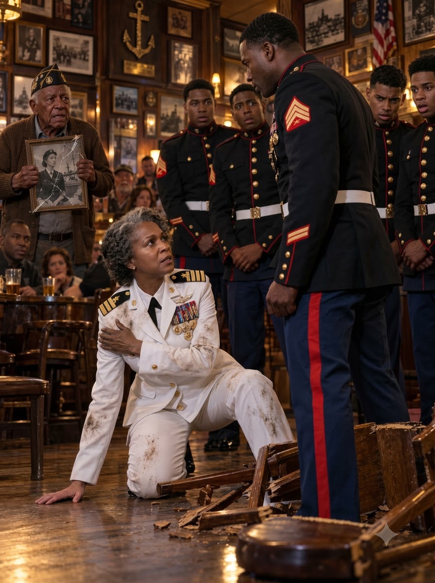 A Marine Sergeant Kicked Me to the Floor and Said “Stay Down, Honey”—Then an Old Veteran Recognized Me in a 17-Year-Old War Photo