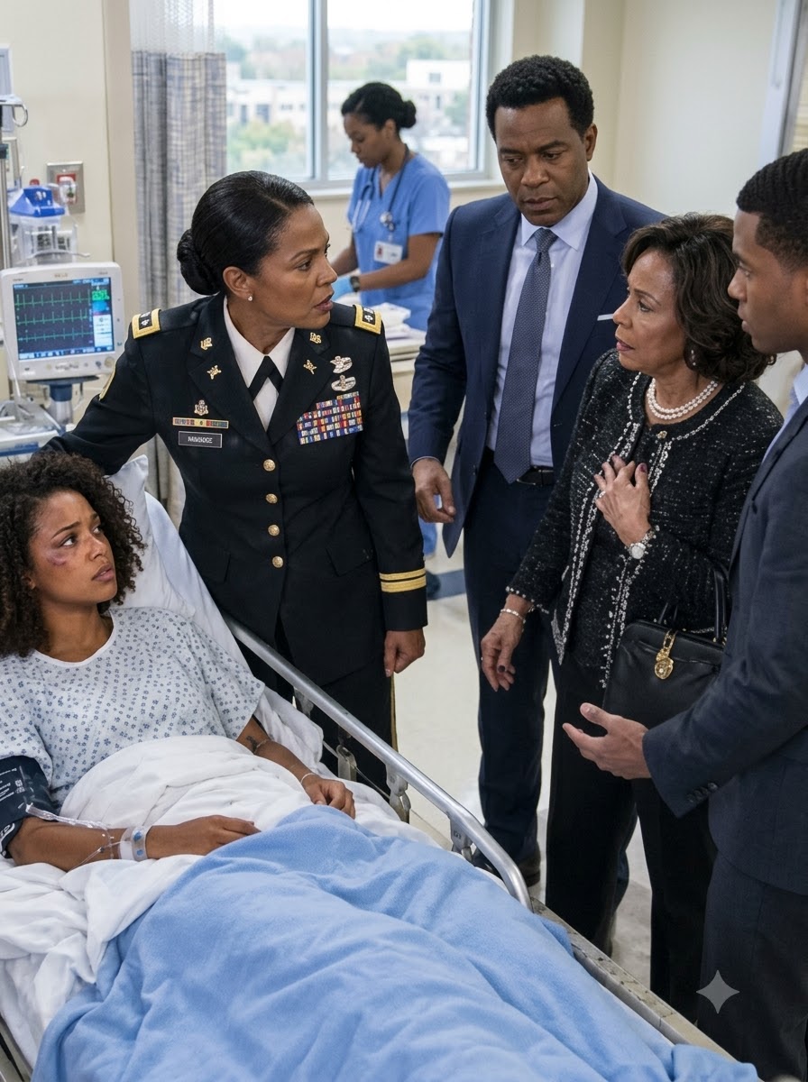 “Mom, My Husband's Family Beat Me!” I Rushed to the Hospital in My Army Uniform—Then His Millionaire Mother Threatened the Wrong Woman