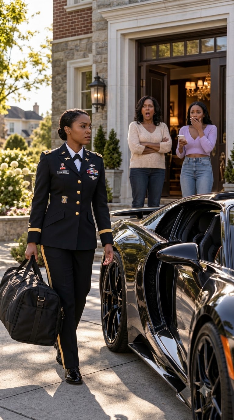 MY MOTHER THREW ME OUT AND CALLED ME A “BROKE SOLDIER”—THEN SHE SAW MY BUGATTI, BUT MY REAL SECRET LEFT HER SPEECHLESS