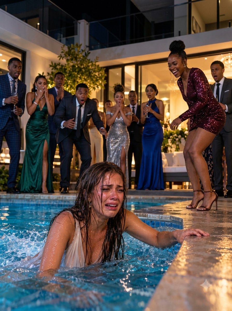 My Sister Pushed Me Into a Pool With an Injured Shoulder and Laughed—By Morning, Her $2 Million Secret Was Exposed