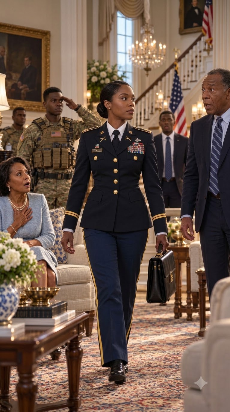 MY MOM'S BOYFRIEND INVITED SOLDIERS TO HUMILIATE ME—THEN I WALKED IN WEARING MY MAJOR'S UNIFORM, AND HIS FAKE MILITARY CAREER COLLAPSED