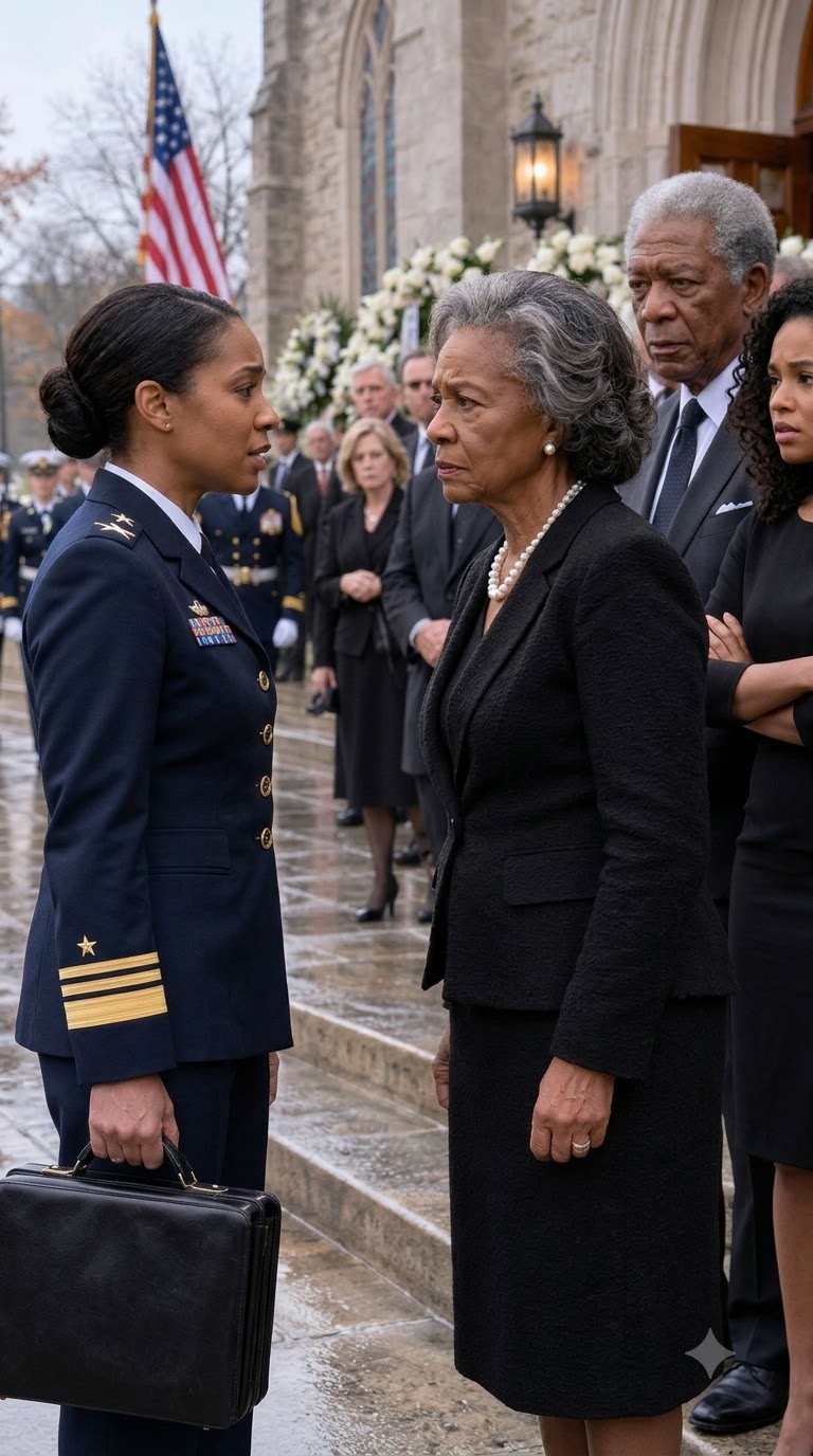 My Family Banned Me From Grandpa's Funeral—Then the Navy's Top Admiral Arrived and Saluted Me in Front of Everyone