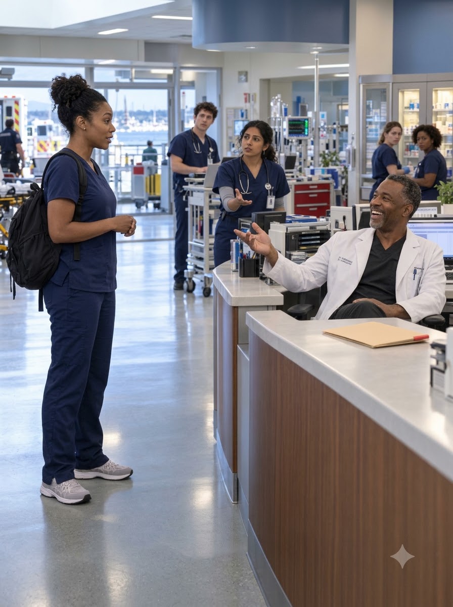 A Chief Surgeon Called Her “Nurse” and Mocked Her in Front of His Staff—Then She Saved a Dying Patient, and a Rear Admiral Walked In With a Folder That Made Him Go Silent