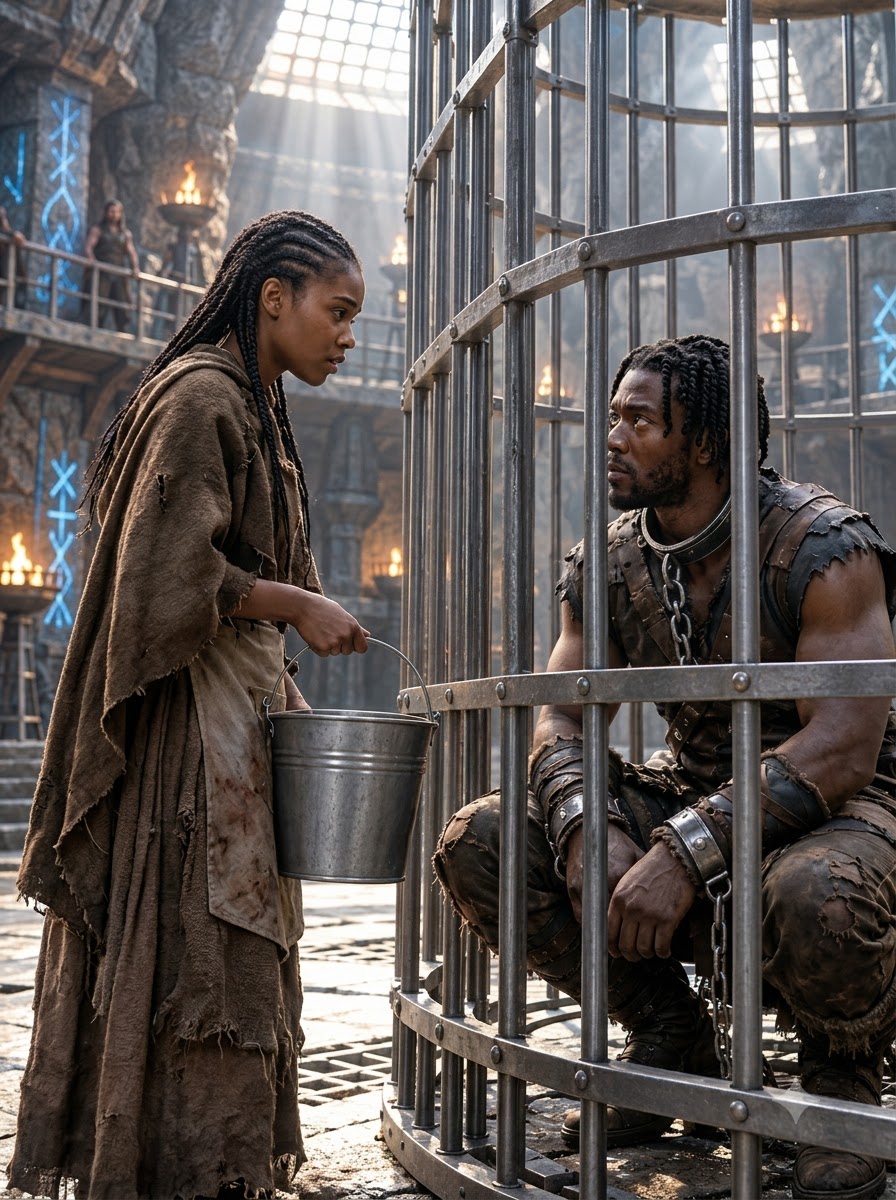 They Warned Her the Caged Alpha King Would Kill Anyone Who Fed Him—Then She Brought Fried Chicken and Uncovered a Terrifying Secret