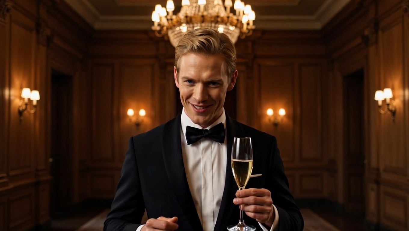 The charity auction was a theatre of performative opulence, a place where the air was thick with the scent of expensive perfume and the suffocating weight of status.
