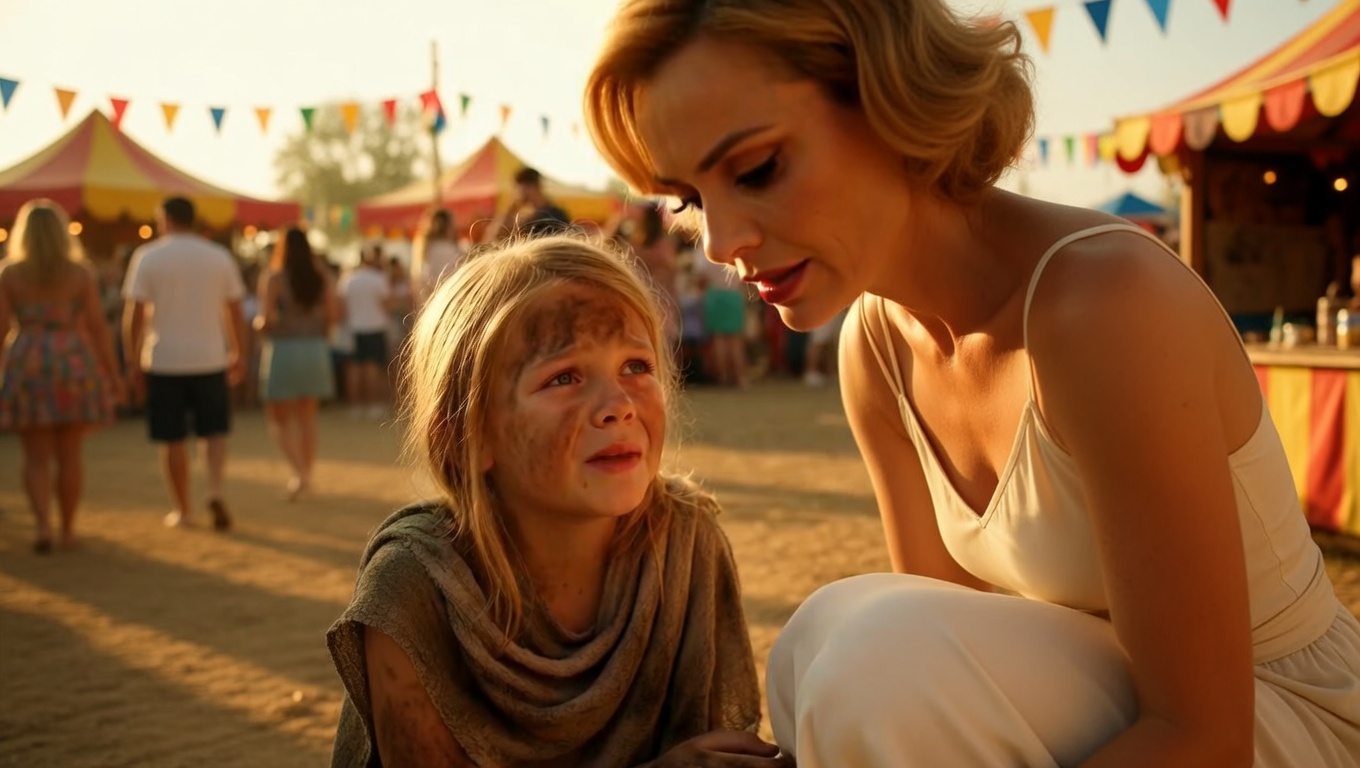 The carnival looked like joy itself.