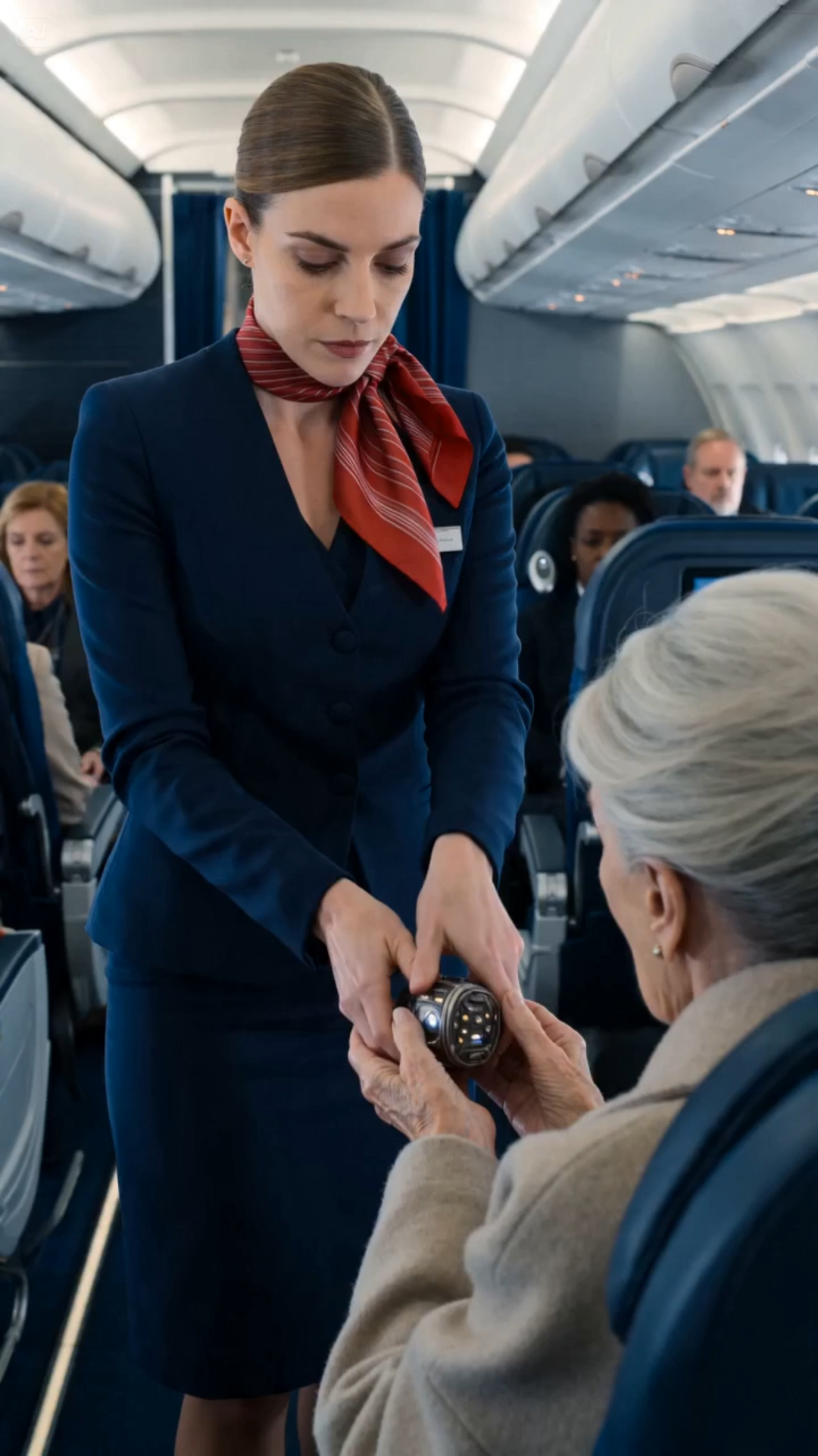 The Flight Attendant Snatched the Insulated Bag From My Seventy-Three-Year-Old Hands and Threw My Food Into the Trash in First Class While My Granddaughter Watched in Silence—I thought the worst pain was swallowing that humiliation at Seat 1A