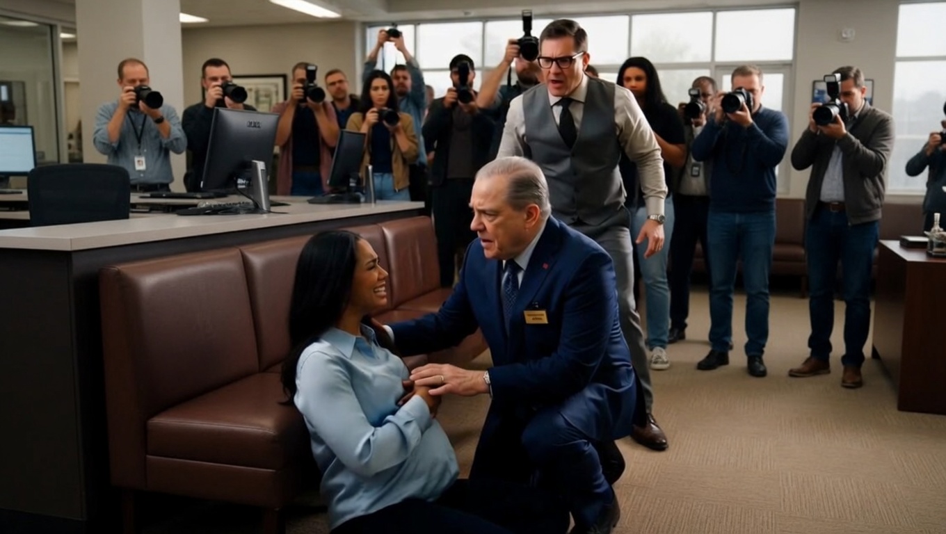 The morning of the high-stakes presentation was marked by a suffocating tension that seemed to cling to the very air of the boardroom