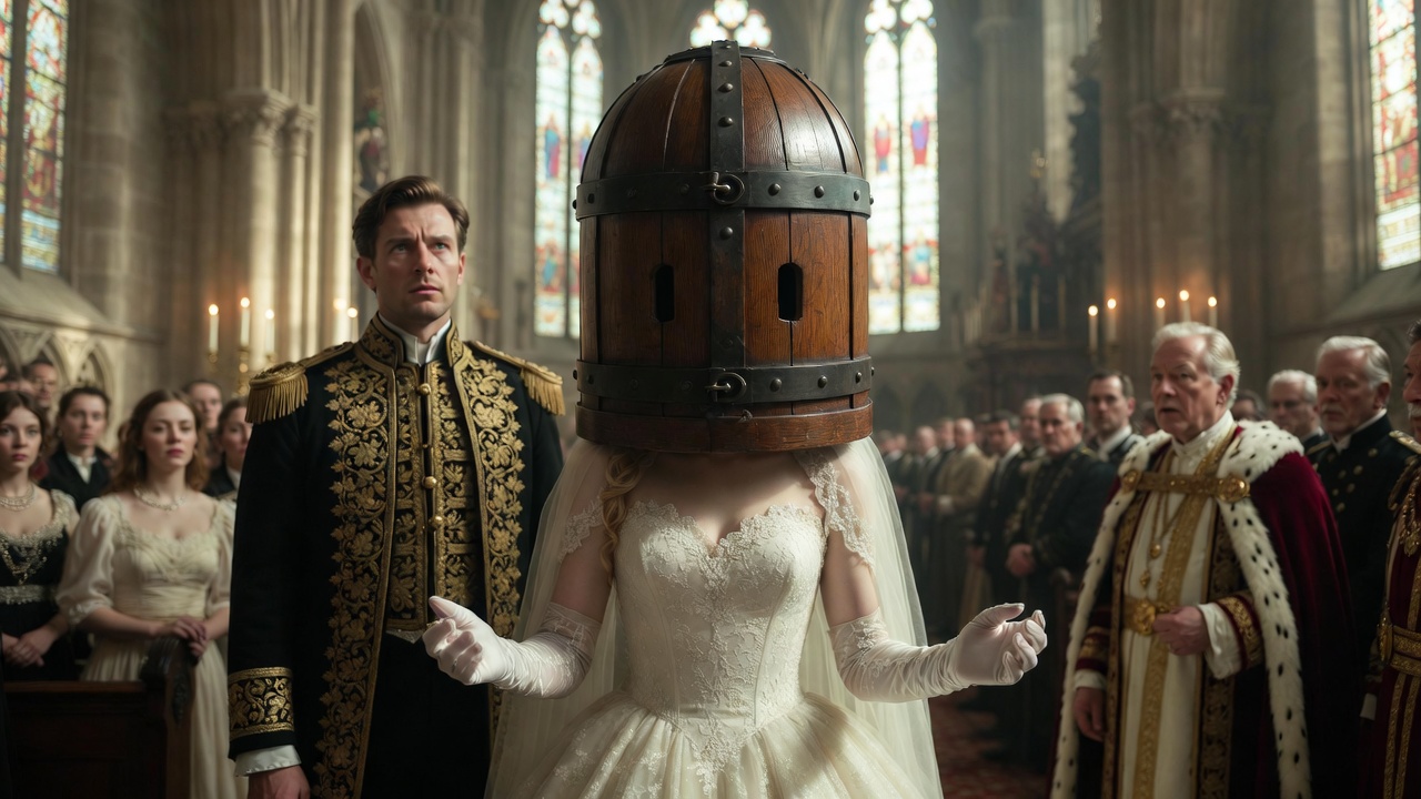 No one in the cathedral had ever seen the princess’s face