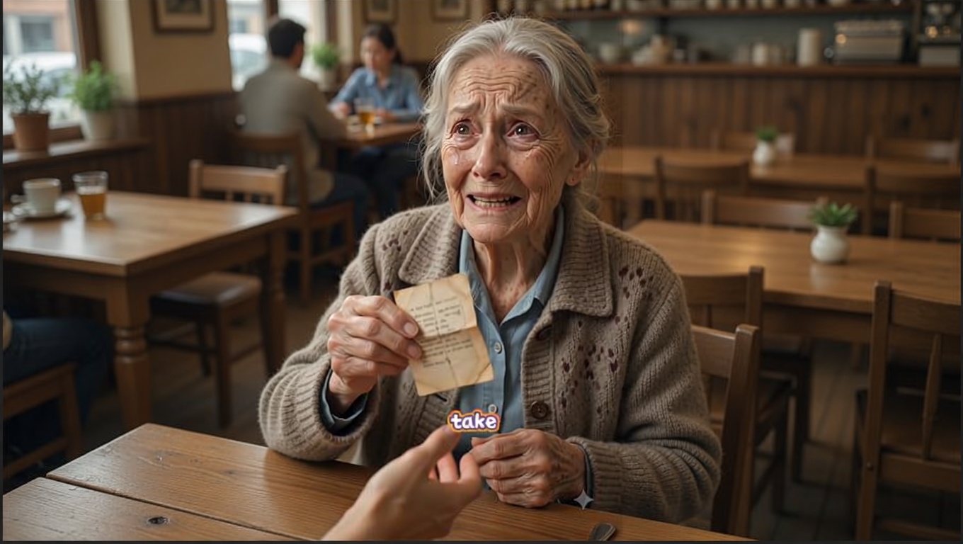 The old woman didn’t come into the diner for soup. She came to find out whether kindness still existed in the world before she finally let go of it.