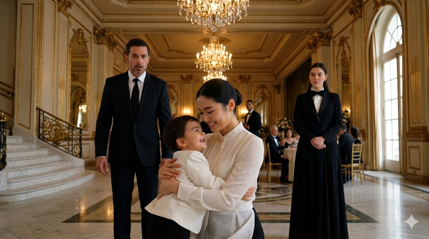 The ballroom at the Mercer estate smelled of champagne that cost more than a working man’s yearly wage