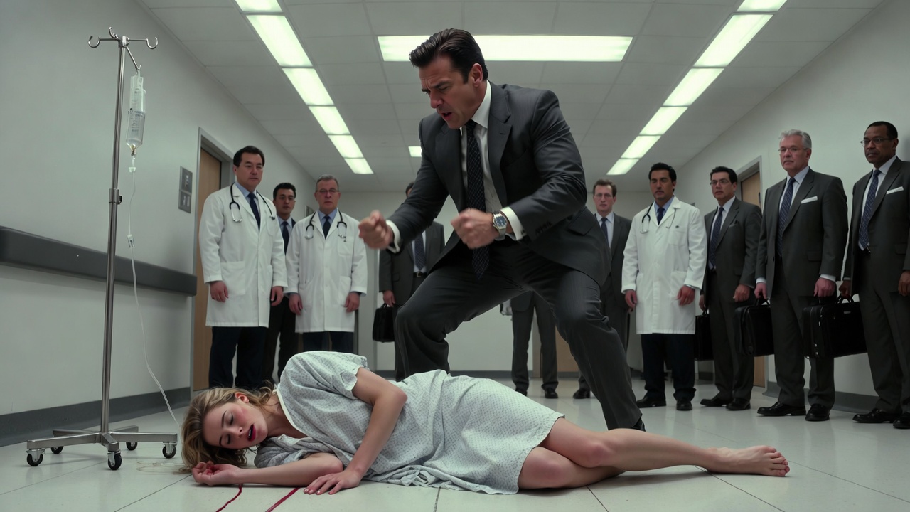 The word shattered the clinical silence of the hospital hallway like a gunshot