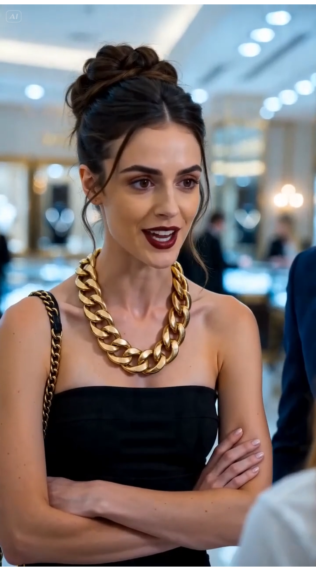 The Boutique Fell Silent When Aria’s Real Name Was Revealed