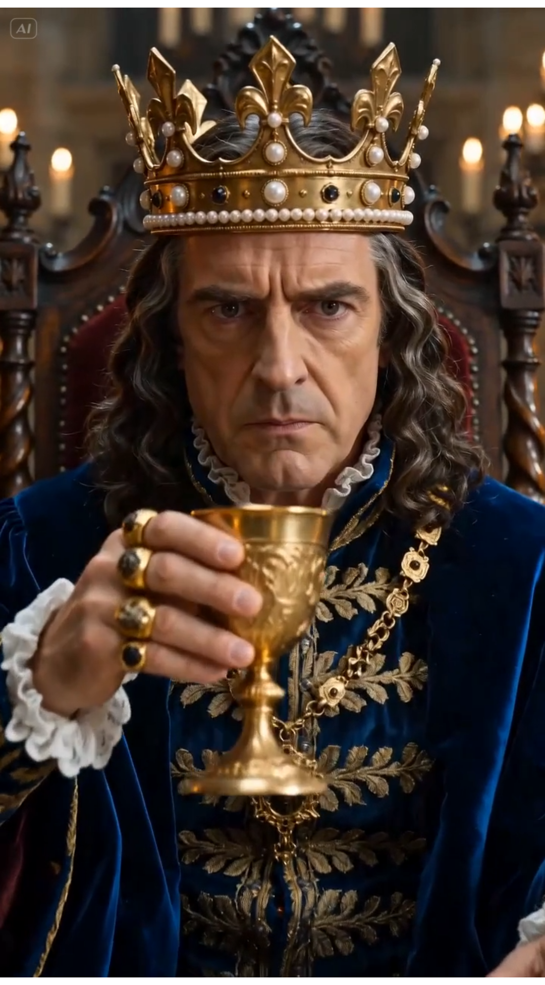 The King and the Ring in the Wooden Box