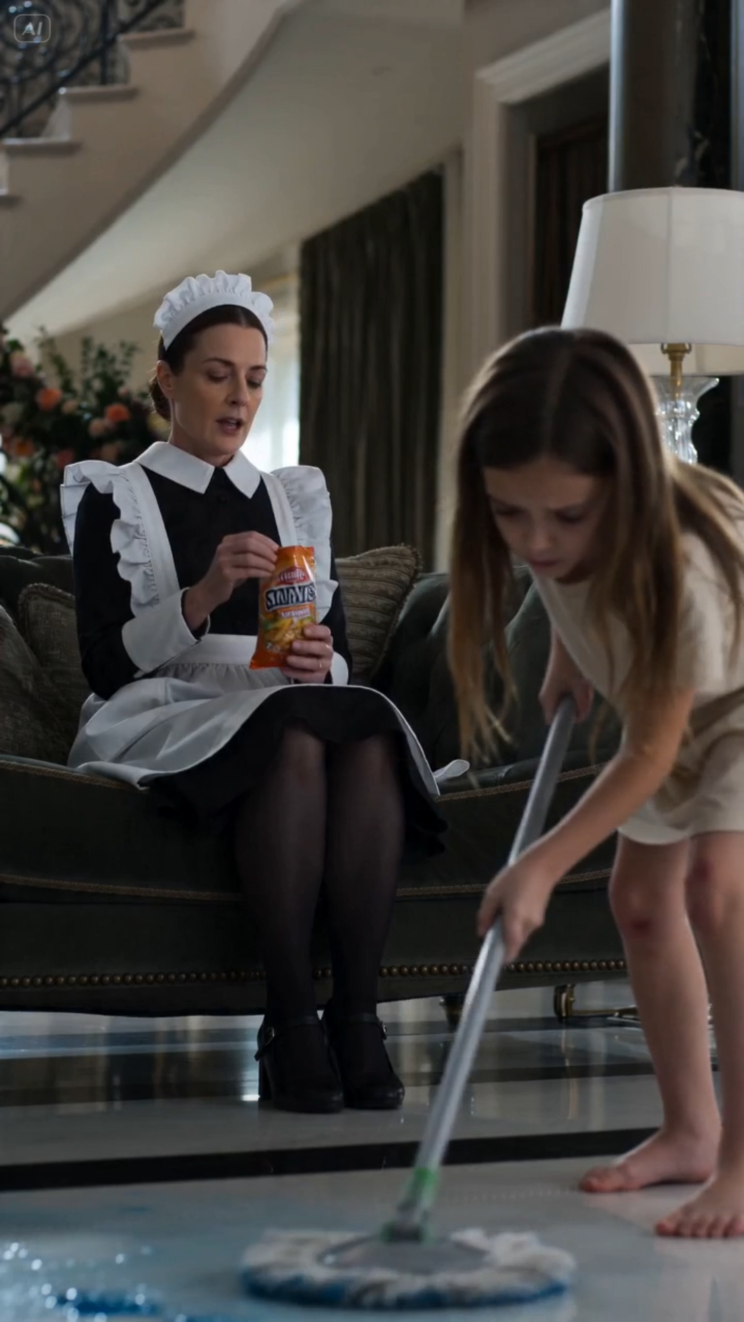 PART 2:  “Why is my daughter on her knees with a mop?”