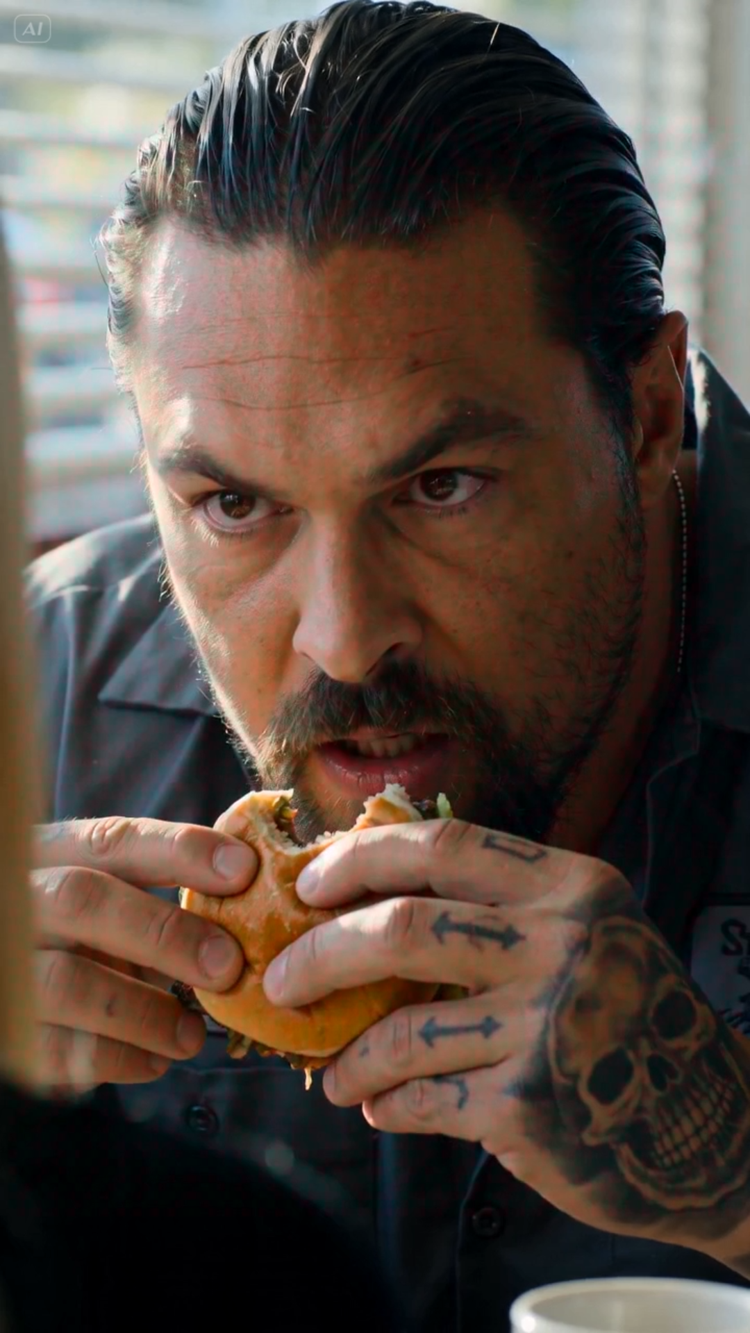 The local diner was a sanctuary of mundane noise—the rhythmic clack of the griddle, the low hum of the refrigerator, and the heavy bass of idling motorcycle engines outside—until a silence so sharp it felt like a physical weight suddenly cut through the room.