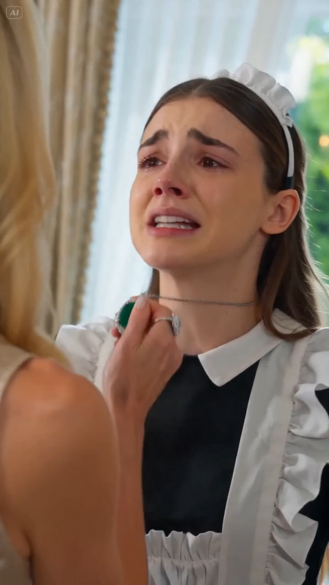 PART 2:  The lid of the box creaked open, revealing the twin emerald resting on its bed of silk, identical in every facet and flaw to the one the maid wore. Eleanor’s breath hitched in a jagged, painful gasp, the sound echoing in the suffocating silence of the room.