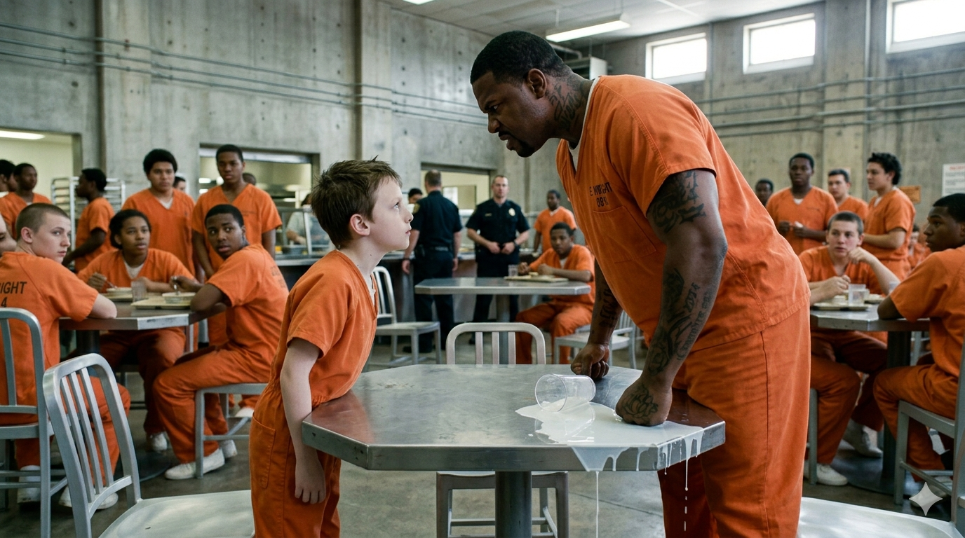 The cafeteria inside Blackstone Juvenile Correctional Facility was never quiet.