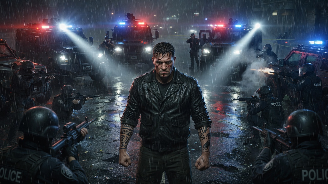The rain fell steadily on the dark, oil-slicked streets of Chicago,